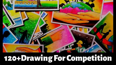 drawing   art competition poster drawing ideas