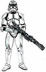 Clone Commander Trooper Cody Clipartmag sketch template