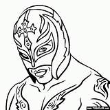 Coloring Pages Wwe Rey Mysterio Wrestling Printable Colouring Sheets Online Kids Mask Print Color Belt Misterio Everfreecoloring Thecolor Drawing Bing sketch template
