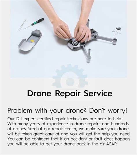dji drones repair service photography drones  carousell