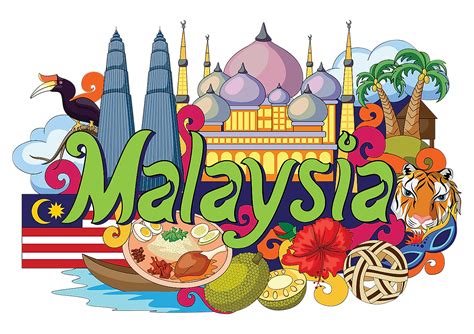 Free Map Of Malaysia Vector Illustration Art Prints And Artworks