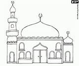 Mosque Minaret Moschee Moskee Moschea Ramadan Mezquita Mesquita Colorear Kleurplaat Domes Minareto Cúpulas Kleurplaten Koepels Islamismo Mubarak Ensino Mosquée Une sketch template