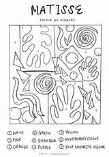Matisse sketch template