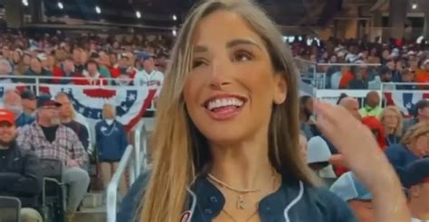 porn star abella danger had her boobs out while at braves dodgers