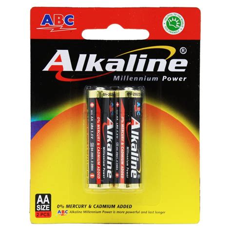 baterai abc alkaline aa lr  set isi  pcs shopee indonesia