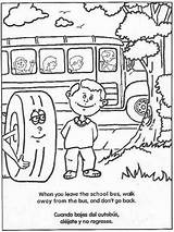 Bus Safety Coloring School Pages Rules Worksheets Driver Worksheet Printable Color Getcolorings Kids Educational Popular Preschool Recommended Template Worksheeto sketch template