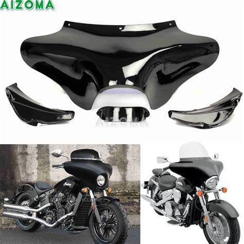 Universal Motorcycle Fairing Batwing Fits Yamaha Suzuki Harley Premium