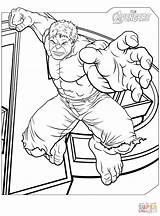 Coloring Hulk Avengers Pages Printable Incredible Marvel Supercoloring Sheets Coloriage Print sketch template