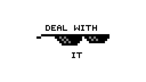 Pixilart Deal With It Shades W Animation By Firehead2012