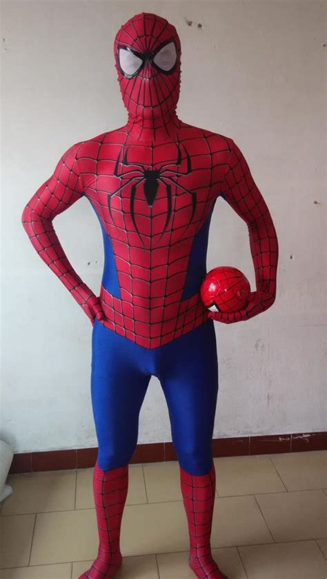 the amazing spider man cosplay costume spiderman spandex