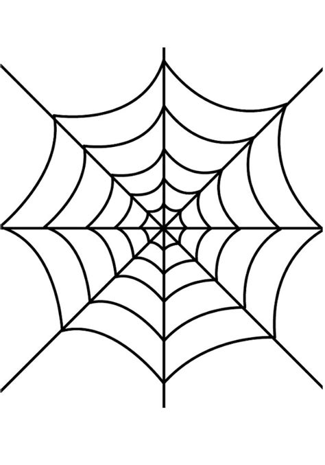 spider web template clipart