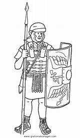 Soldaat Romani Romanos Pilum Romeinse Kleurplaat Legionario Antikes Gewapend Malvorlage Antichi Spear Ausmalbilder Harnas Schild Kleurplaten Imprimir Speer Zwaard Geografie sketch template