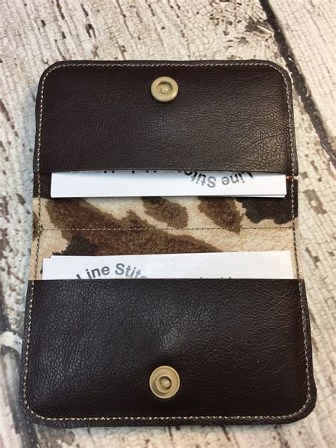 blank id drivers license business card wallet