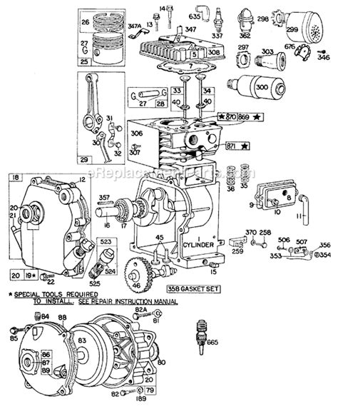 briggs  stratton google search cut  exploded  cool pictures pinterest