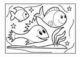 Aquarium Coloring Fish Pages Kids Drawing Preschool Printable Animal Toddlers Color Adults Getdrawings Getcolorings Dolphin Template Print Colorings Easy Search sketch template