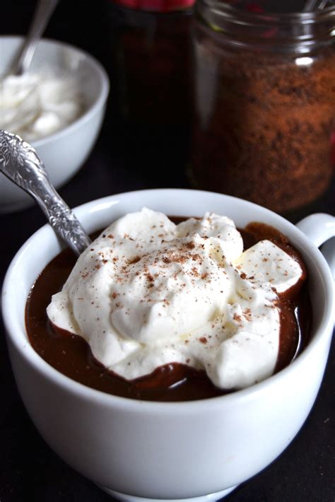 intense european hot chocolate yin and yolk