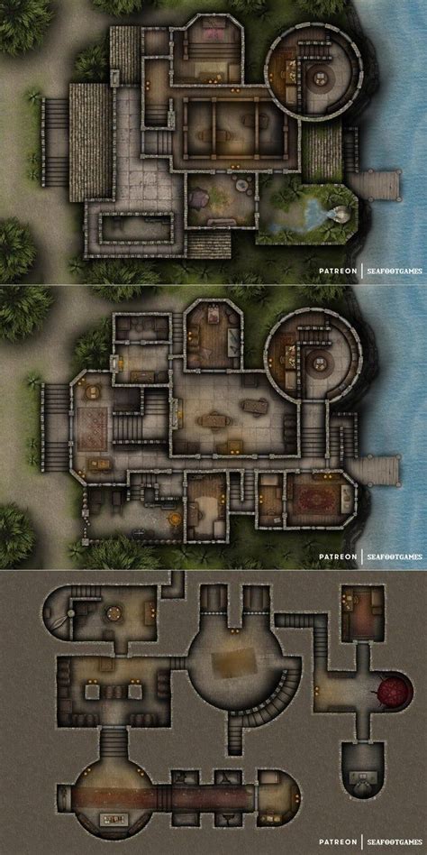 dnd castle map cartes dungeons dragons images collection