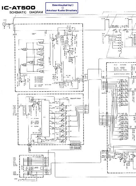 icom ic   schematic service manual  schematics eeprom repair info