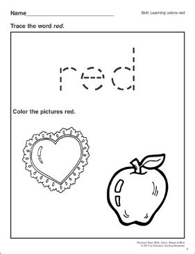 top  red color worksheet kindergarten pictures small letter worksheet