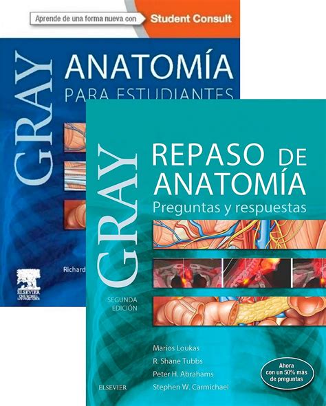 producto lote gray anatomia  estudiantes gray repaso de anatomia