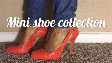 mini shoe collection  youtube