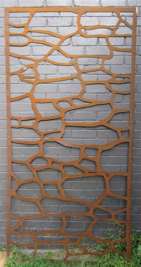 henry street designs  rock decorative metal screen  designed