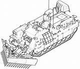 Tank M1 Drawing Abrams Tanks Army Military Drawings Battle Main Vehicle Armored Vehicles Getdrawings Chinese sketch template