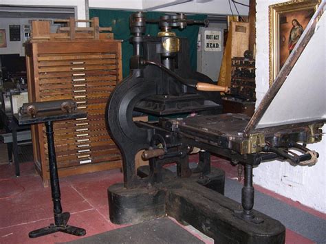 mechanization   printing press    century brewminate  bold blend  news  ideas