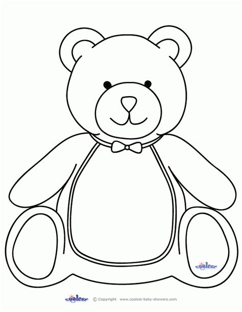 teddy bear coloring pages  printable   teddy bear