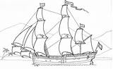 Schiff Malvorlage Schiffe Ausmalbilder Piratenschiff Malvorlagen Kinderbilder Ausdrucken Drucken Malvorlagan Windjammer Innen sketch template