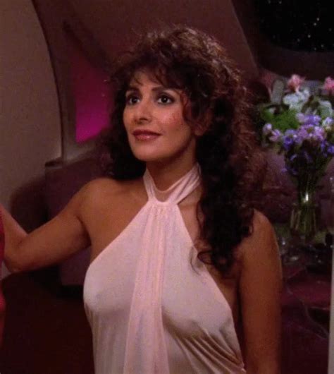 marina sirtis as counselor deanna troi on the television series star trek the next generation