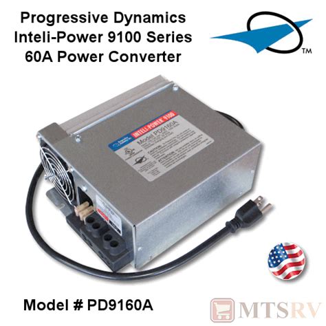 progressive dynamics inteli power  series  amp converter charger pda