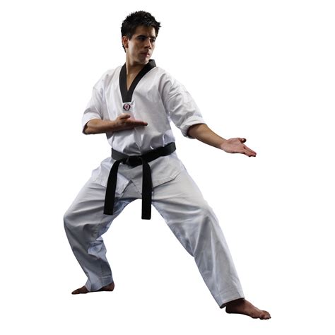 Macho V Neck Taekwondo Uniform 8 5 Oz
