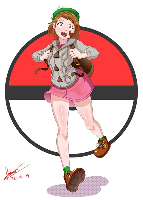 Pokémon Sword Shield Girl Trainer By Karuro Kun On Newgrounds
