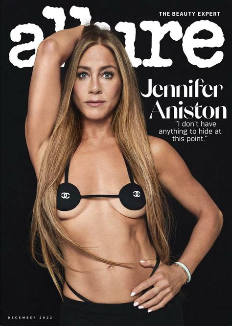 Jennifer Aniston Topless And Sexy In Allure 2022 10 Photos The