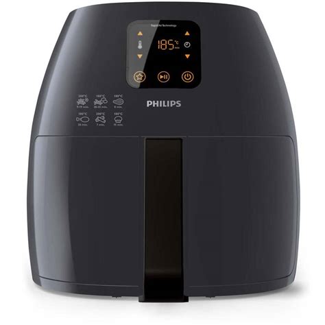 philips airfryer avance collection xl hd donkergrijs blokker