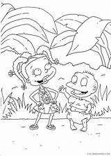 Rugrats Coloring4free sketch template