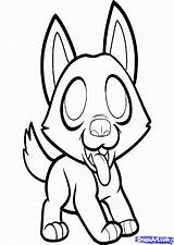 Coloring German Shepherd Puppy Pages Pug Drawing Popular Getdrawings Clipartmag sketch template