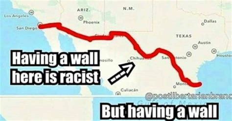 liberal arguments   border blown    map