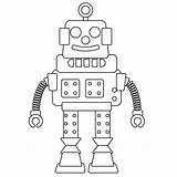 Coloring Robot Pages Robots Filminspector Downloadable sketch template