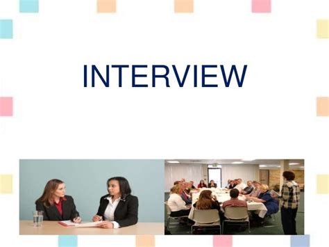 research method   interview