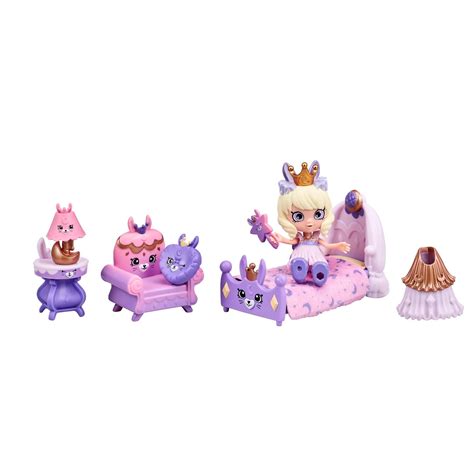 shopkins happy places doll house   pack lil princess  petkin