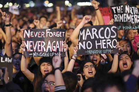 groups set  hold protest actions  martial law anniversary