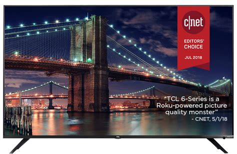 Tcl 55r617 55 Inch 6 Series 4k Uhd Dolby Vision Hdr Roku Smart Tv