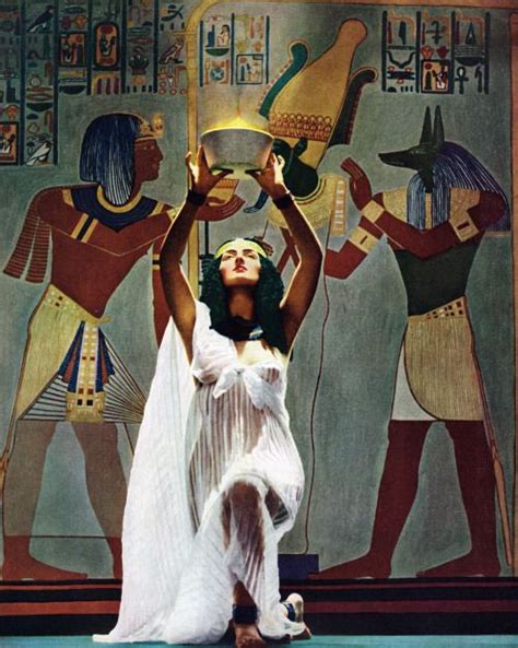 Egyptian Priestess Ad Detail For General Electric 1938 Ancient