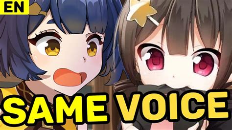 anime voice actors  genshin impact mengenal voice actor genshin