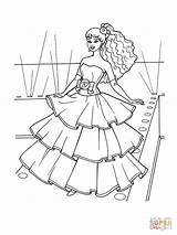 Flamenco Anziehen Anziehsachen Kleid Ausmalbild sketch template