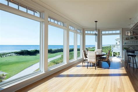 andersen  series minimalist window floor  ceiling windows french doors interior