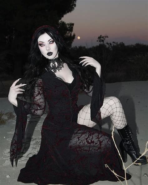 kristiana goth beauty gothic outfits goth girl fashion