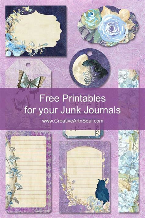 printables   junk journals   printable journal
